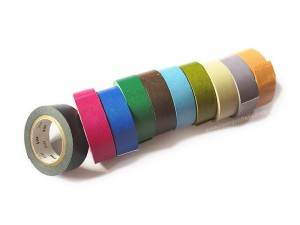 Dark and cool colors mt tape set | Basic colors washi tapes | Colors washi tape from Japan | Washimagic.com