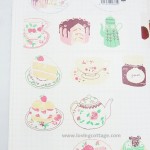 Full view of tea and cake pink deco tape from Aimez le style | Washimagic.com