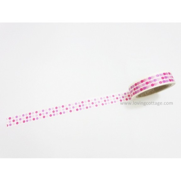 Aimez le style dot line washi tape | Pattern washi tape | Kawaii cute washi tape | Washimagic.com