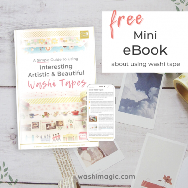 Free mini ebook - a simple guide to using beautiful washi tape