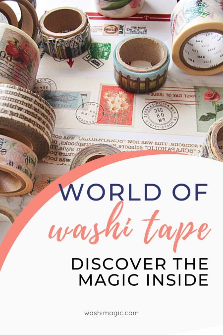 Discover the magic inside the world of washi tape | Washi masking tape | Decorative tape | Decorative masking tapes | Cute washi tape | Washimagic.com